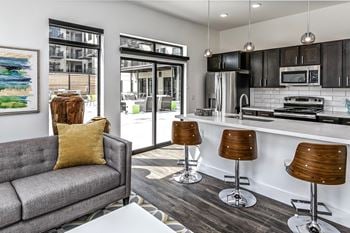 Luxury apartment living